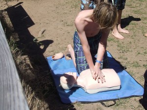 CPR training